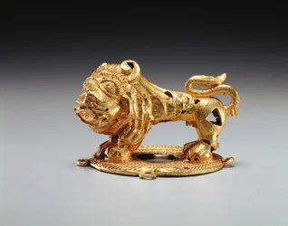 Adattamento della spada del leone (oro)